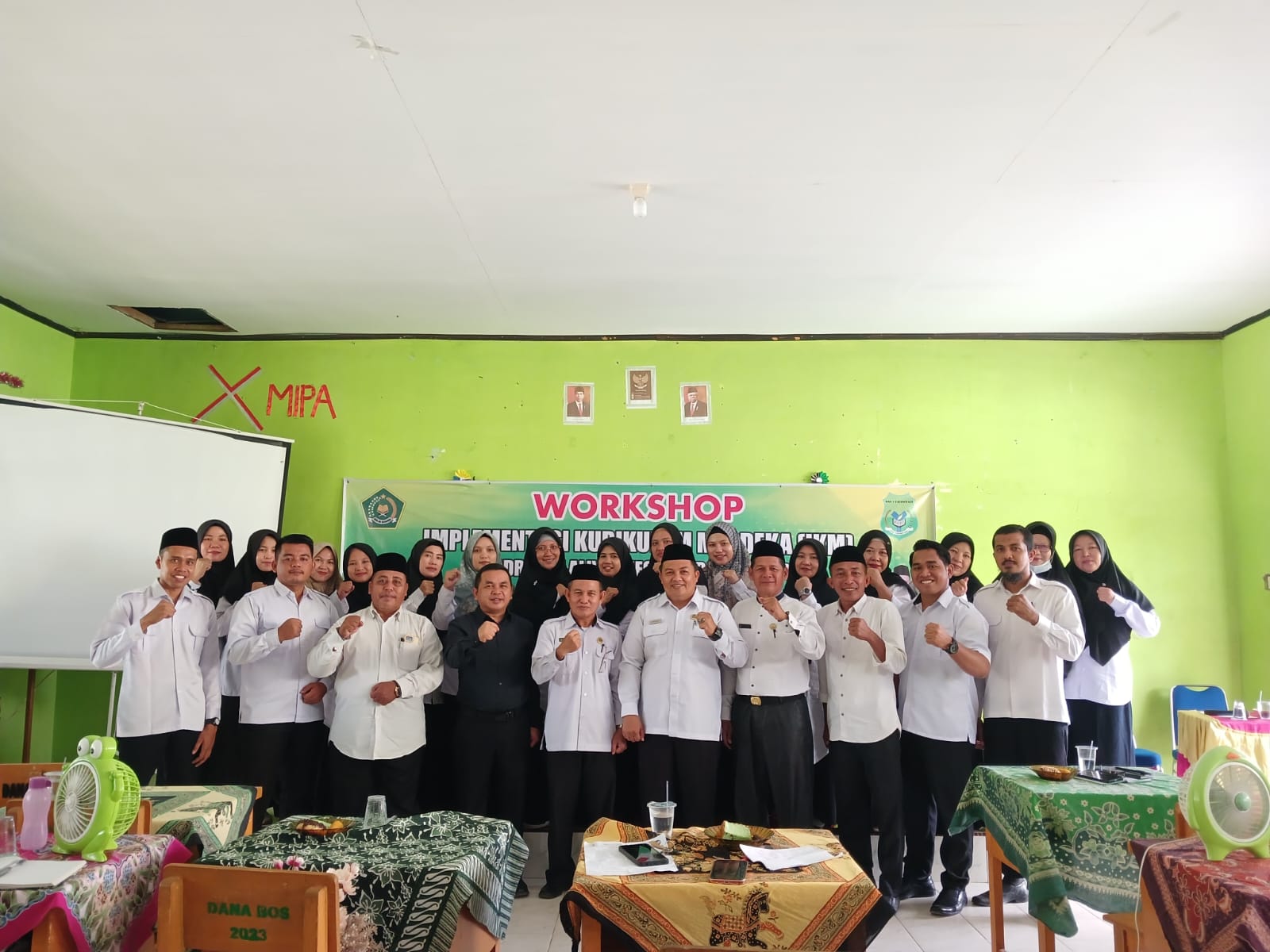 MAN 5 Batanghari Awali Semester dengan Workshop Penerapan P5RA Implementasi Kurikulum Merdeka