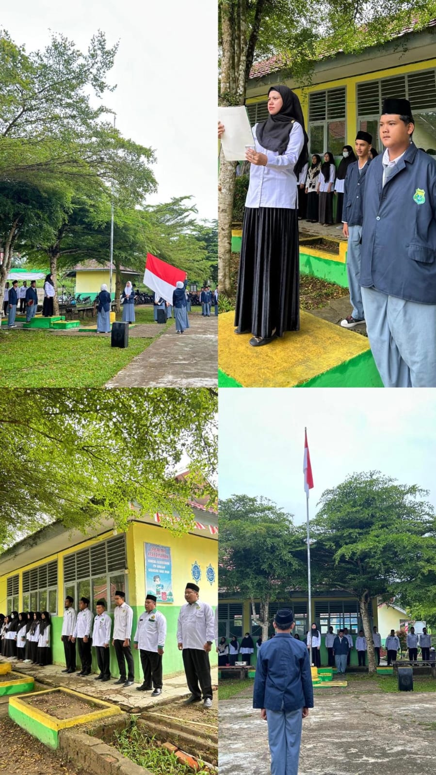 MAN 5 Batang Hari Gelar Upacara Senin Bertema Menyambut Hari Kemerdekaan 17 Agustus