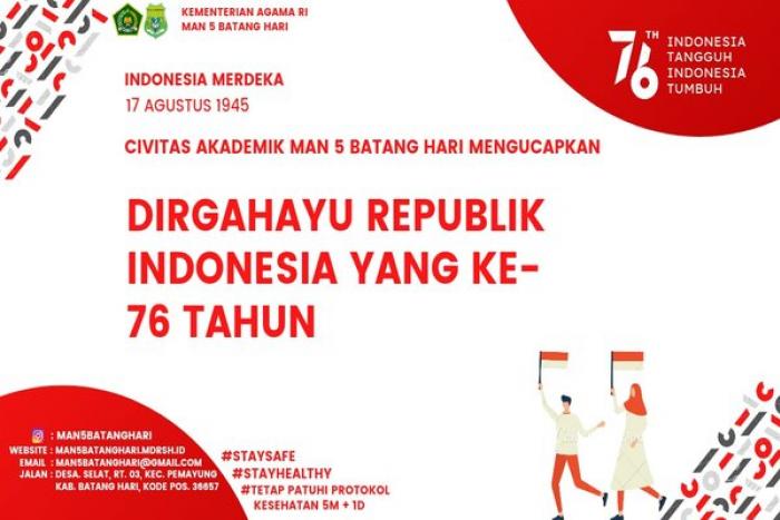 SELAMAT ULANG TAHUN REPUBLIK INDONESIA YANG KE-76 