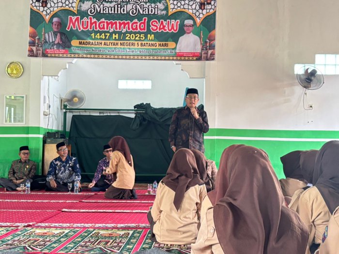 MAN 5 Batang Hari Terima Kunjungan MUI Kecamatan Pemayung Bahas Pernikahan Dini dan Pergaulan Bebas