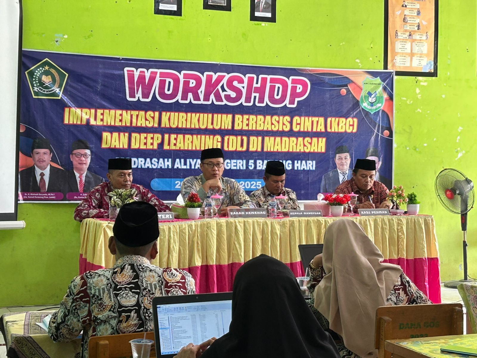 MAN 5 Batang Hari Gelar Workshop Implementasi Kurikulum Merdeka Berbasis Deep Learning dan Cinta