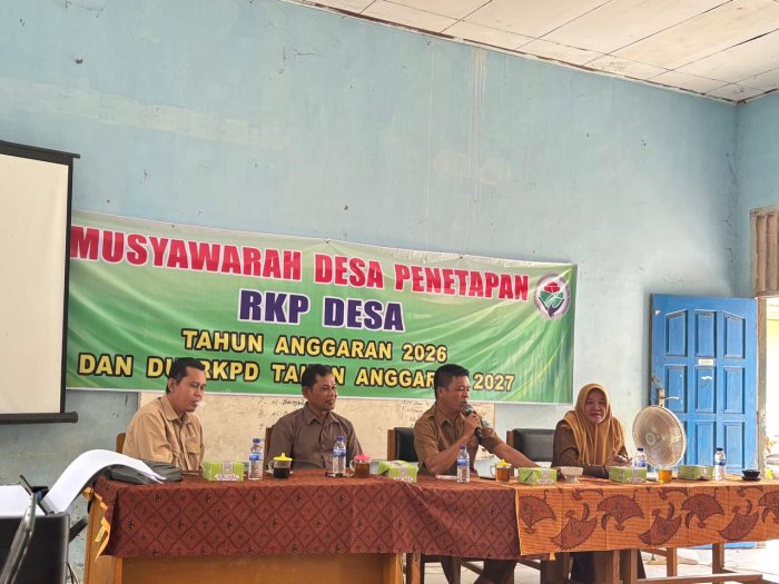 Waka Humas MAN 5 Batang Hari Hadiri Undangan di Desa Selat