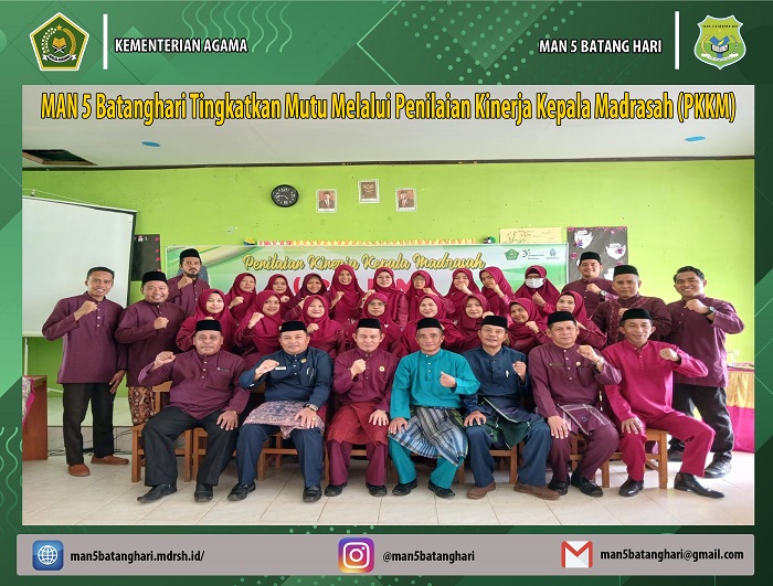 PKKM MAN 5 Batanghari Upaya Tingkatkan Mutu Madrasah