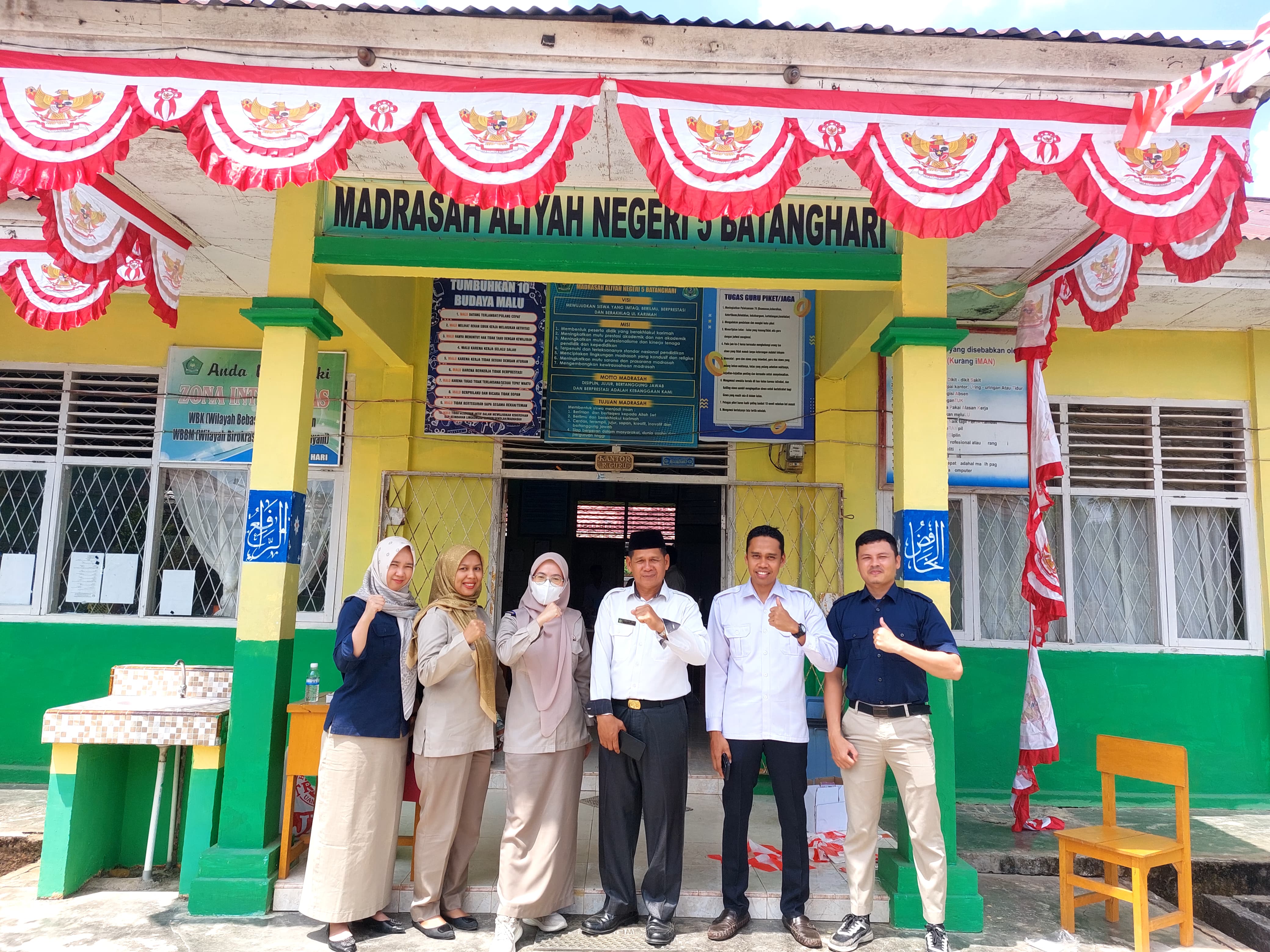 Memastikan Status Kepemilikan Tanah MAN 5 Batanghari Daftarkan Program PTSL di BPN/ATR Batanghari