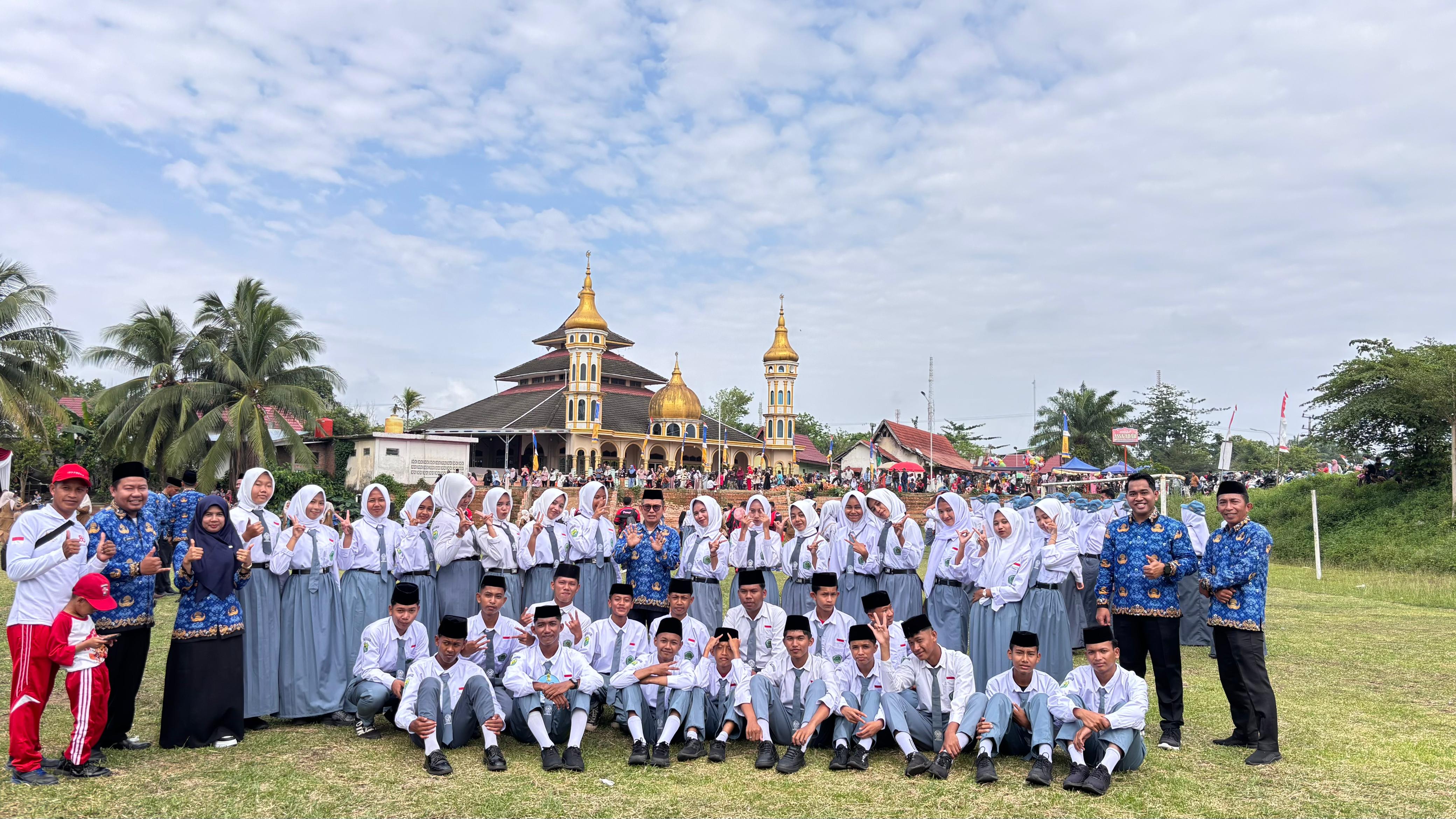 MAN 5 BATANG HARI RAIH JUARA 1 LKBB TINGKAT KECAMATAN PEMAYUNG DI HUT RI INDONESIA KE-80