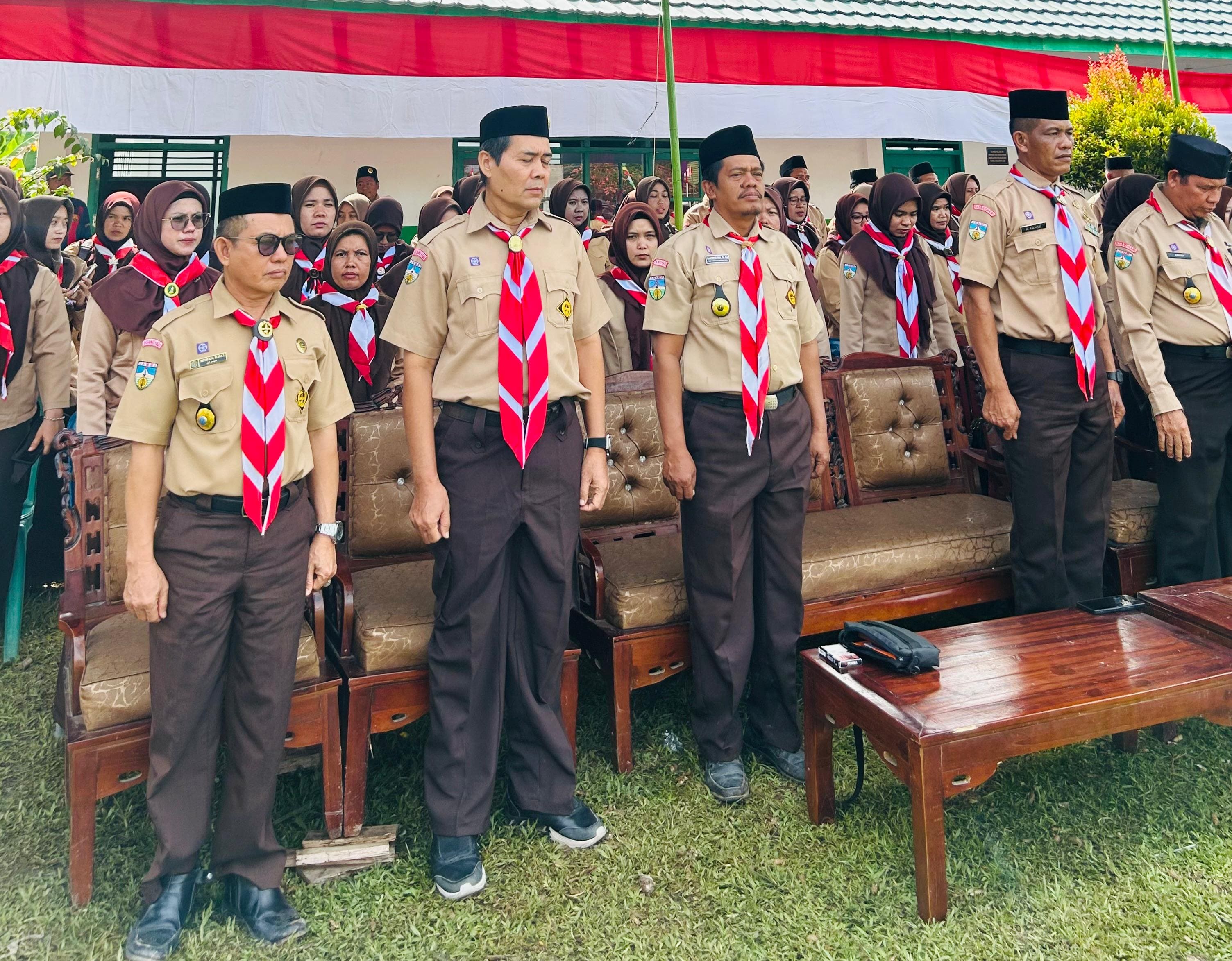 MAN 5 Batang Hari Ikuti Upacara Penutupan Jambore Ranting Kecamatan Pemayung 2025