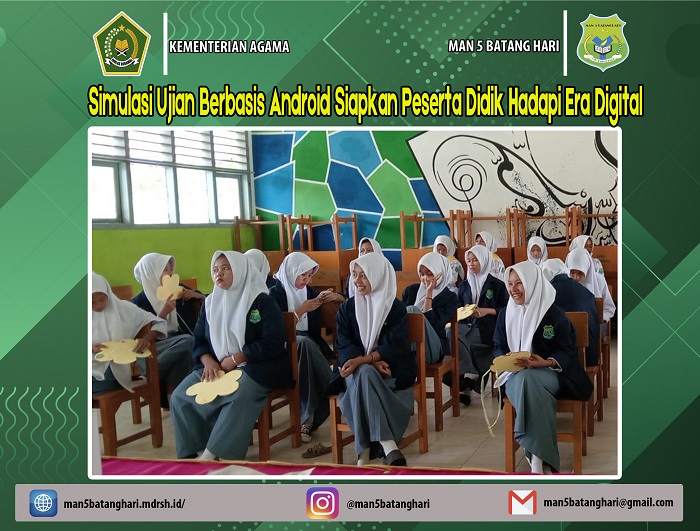 Simulasi Ujian Berbasis Android Siapkan Peserta Didik Hadapi Era Digital